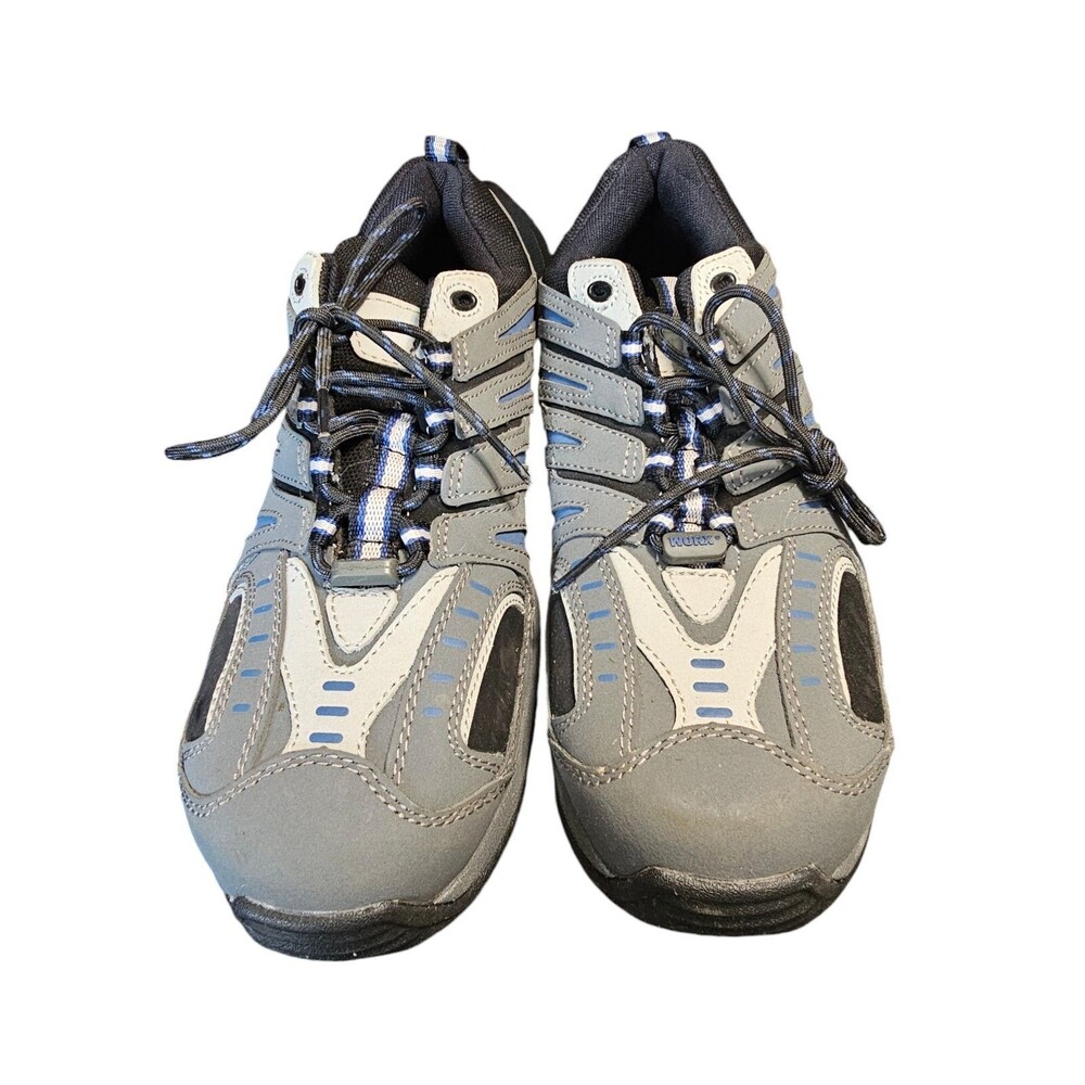 Worx Sneakers 11.5 Mens Gray Leather Model # 5367 Work Shoes